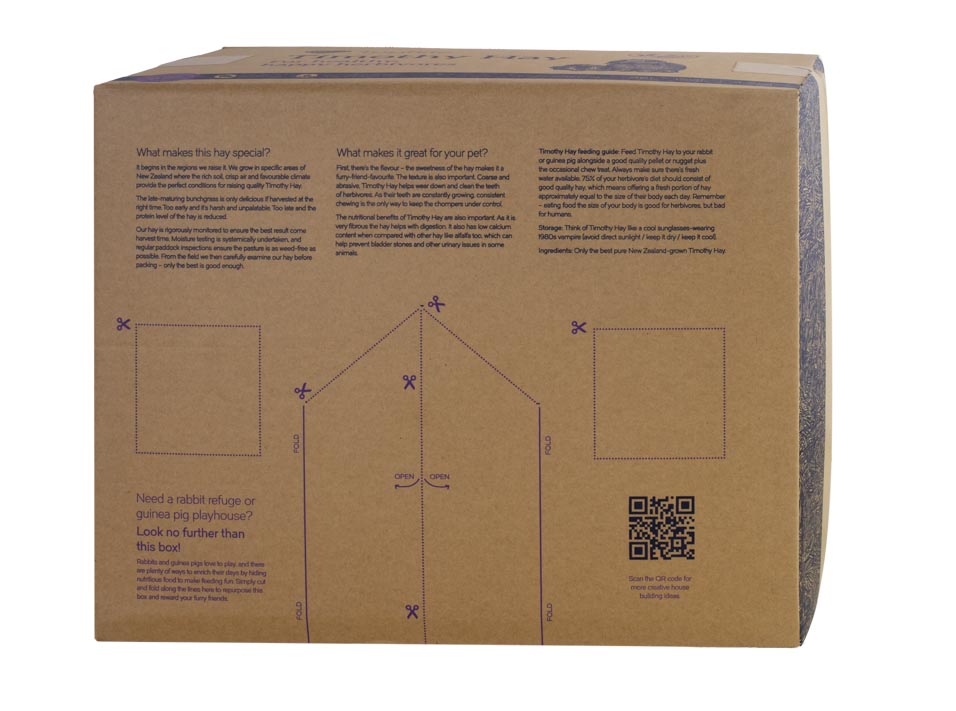 Back of Topflite Timothy Hay