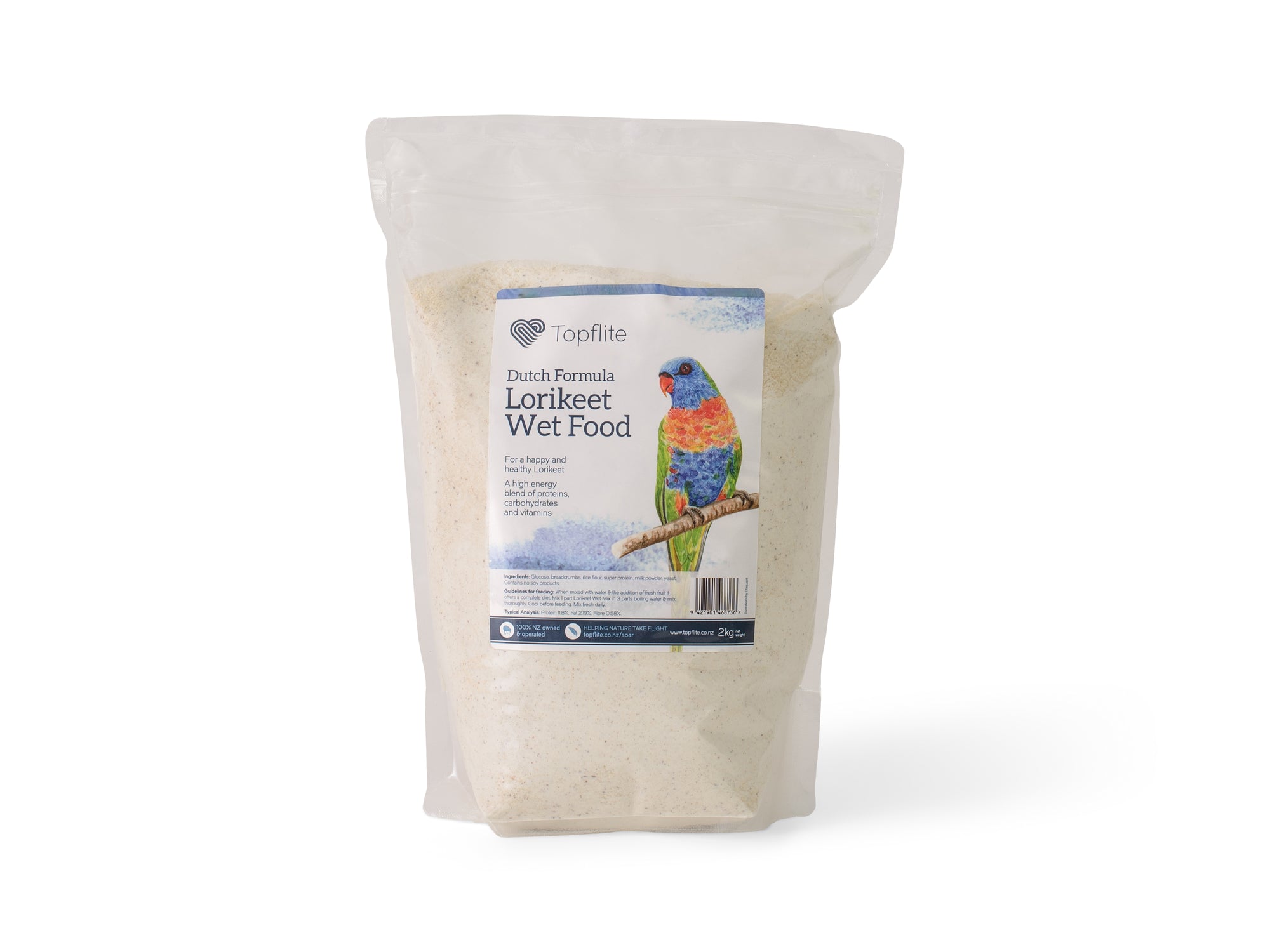Topflite Lorikeet Wet Food 2kg 