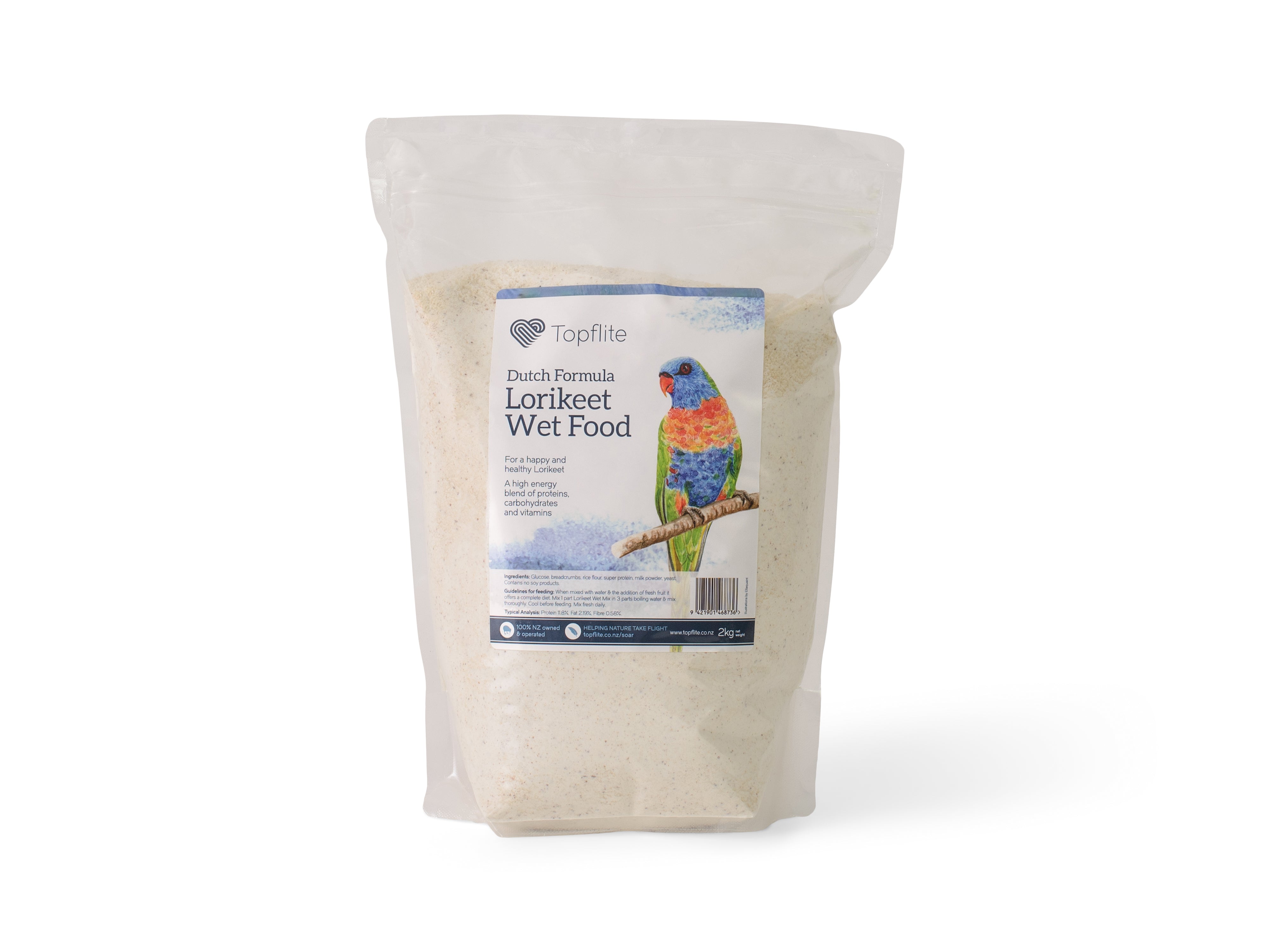 Topflite Lorikeet Wet Food 2kg 