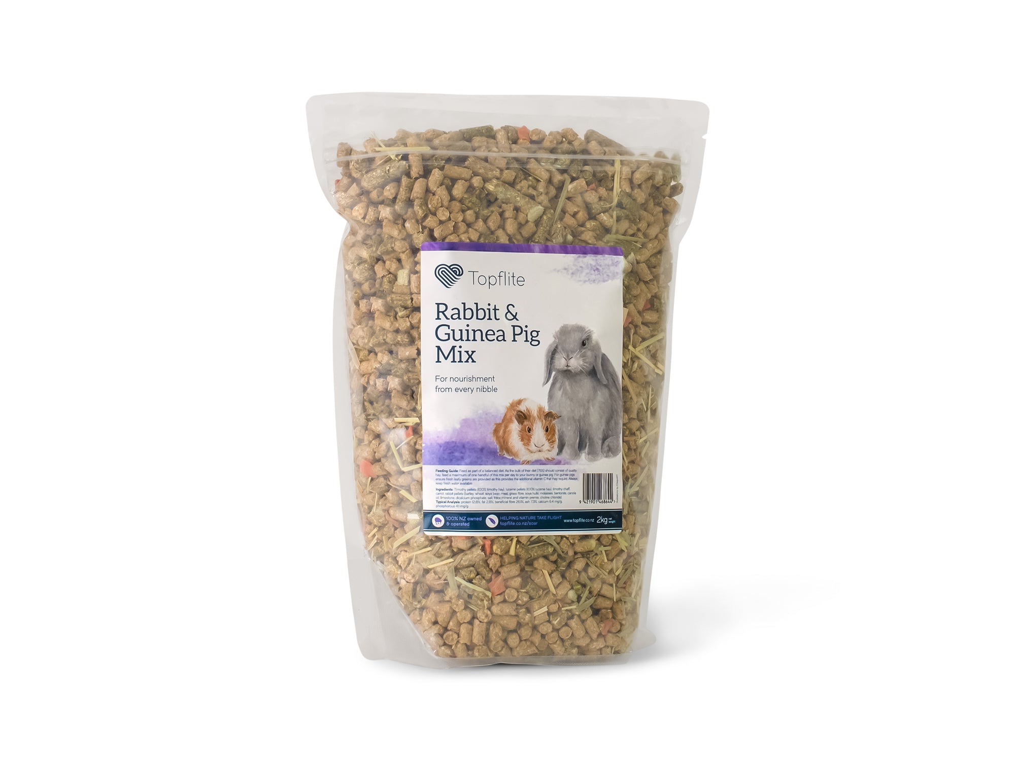 Topflite 2kg Rabbit & Guinea Pig Mix