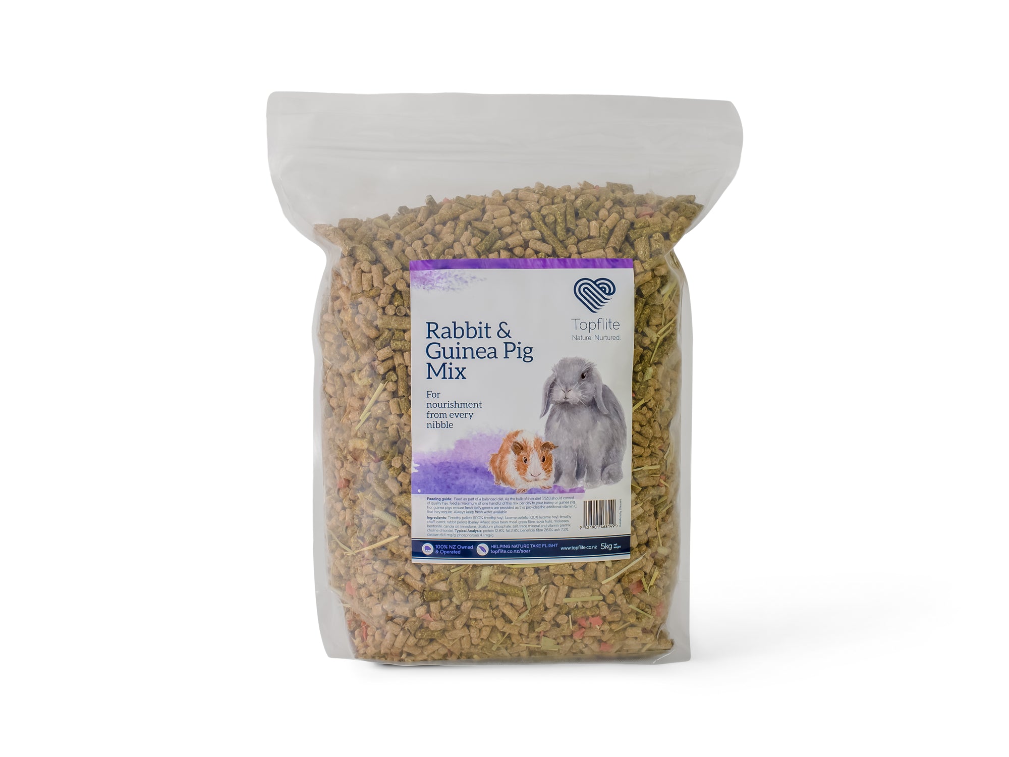 Topflite 5kg Rabbit & Guinea Pig Mix