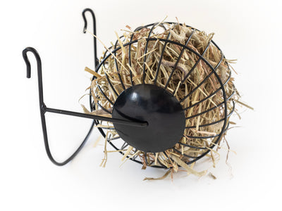 The Forager Hay Feeder Topflite with Hay