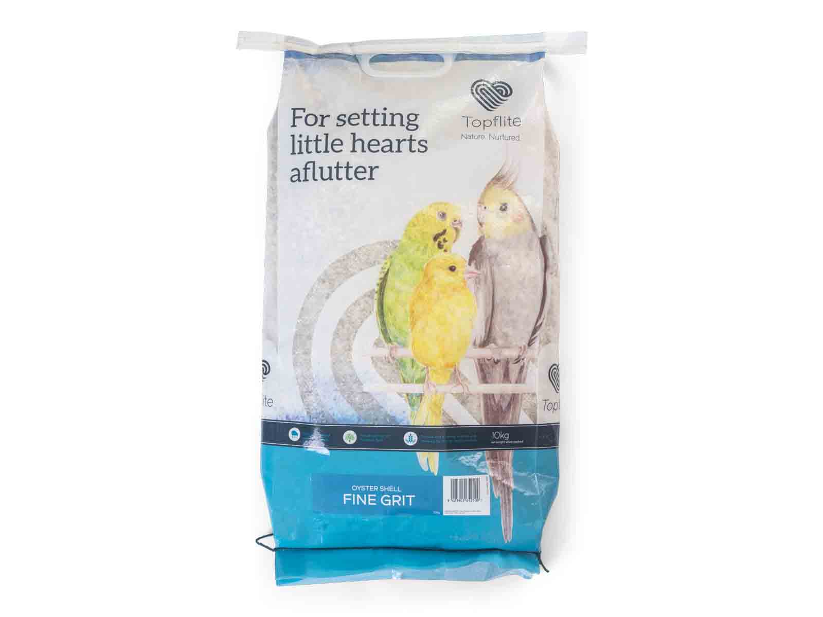 Topflite Oyster Shell Grit Fine 10kg