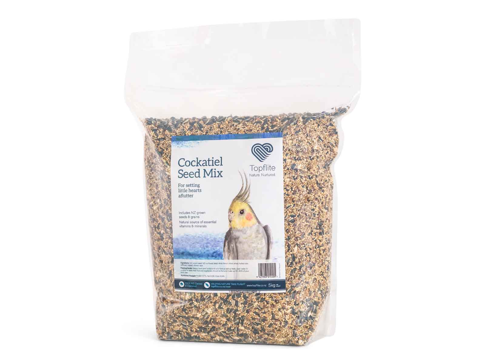 Topflite Cockatiel Seed Mix 5kg