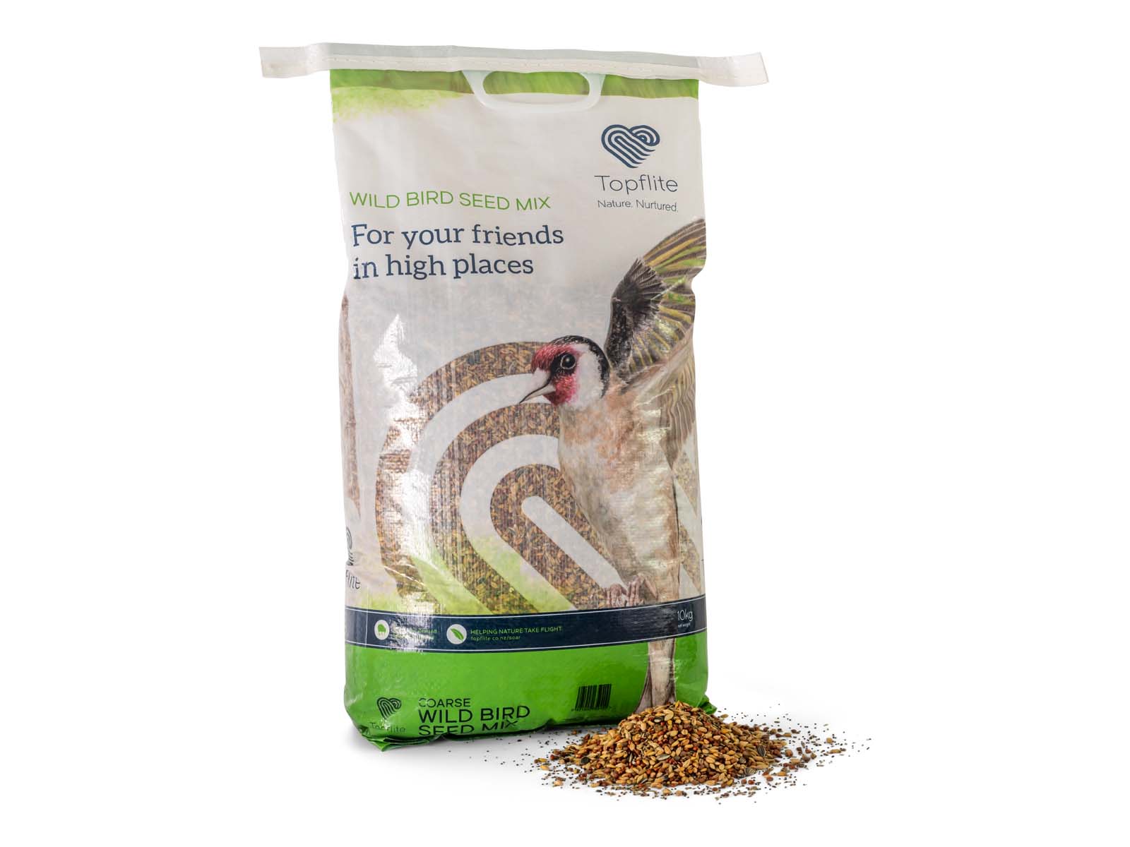 Topflite Wild Bird Seed Mix Coarse 10kgs