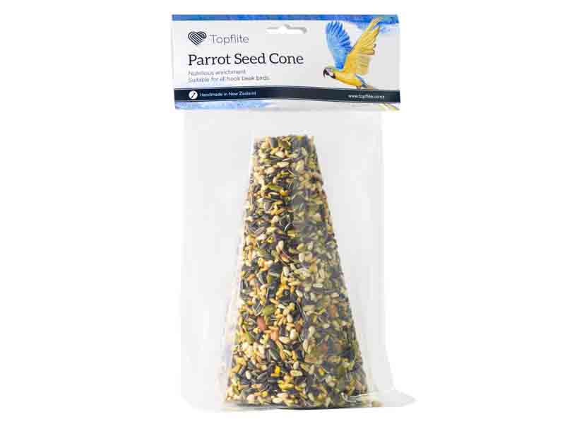 Topflite Parrot Seed Cone
