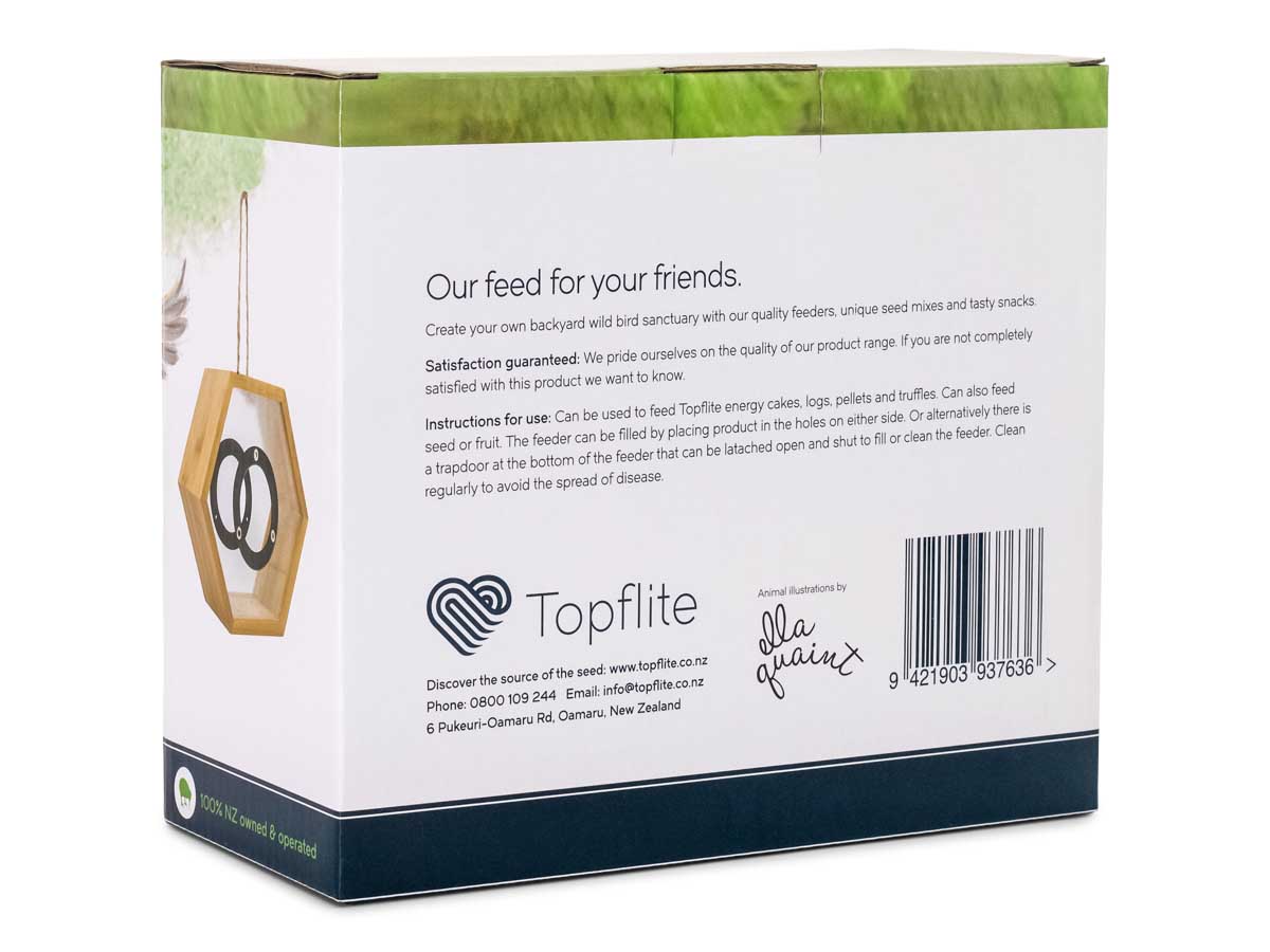 Topflite Chirpeteria Bird Feeder