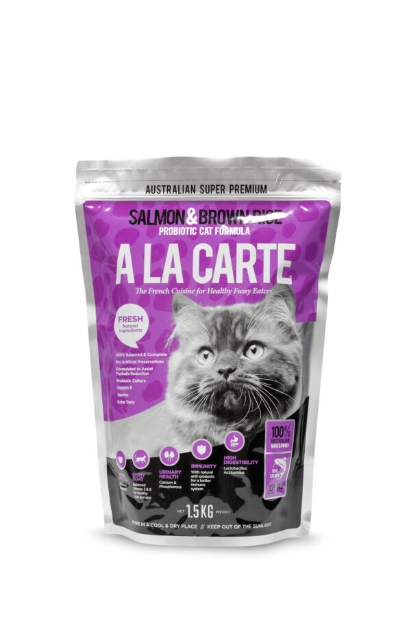 A La Carte Cat Food Salmon & Brown Rice Topflite Ltd.